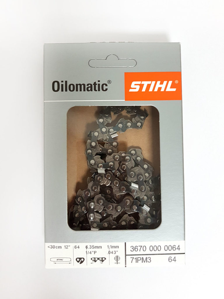 Stihl 4x 1/4 Picco Micro 3 (PM3) chaîne de scie 30 cm 1/4 P 1,1 mm 64 Stihl 4x 1/4 Picco Micro 3 (PM3) chaîne de scie 30 cm 1/4 P 1,1 mm 64