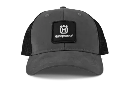 Cap Husqvarna anthrazit mit Netzeinsatz